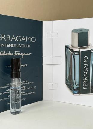 Ferragamo intense leather пробник2 фото