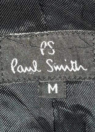 Вінтажне чоловіче вовняне-шерстяне пальто paul smith6 фото