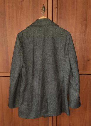 Вінтажне чоловіче вовняне-шерстяне пальто paul smith4 фото