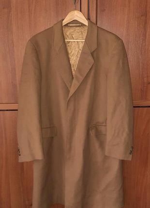 Винтажное мужское шерстяное пальто crombie1 фото
