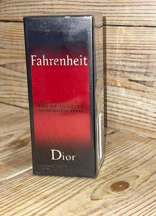 Dior fahrenheit туалетная вода 100 мл1 фото