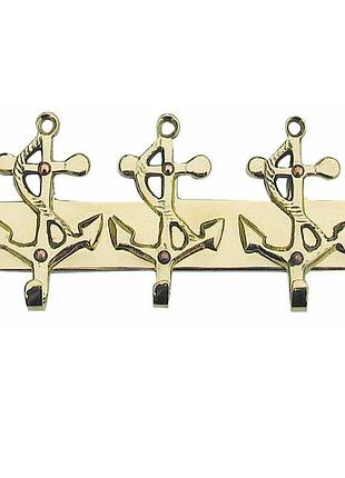 Морской сувенир крючок тройной, 16x7 см.,(1124.v)