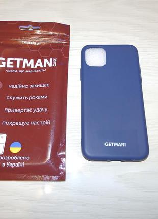 Чехол silicone case getman for magnet apple iphone 11 pro max (6.5")