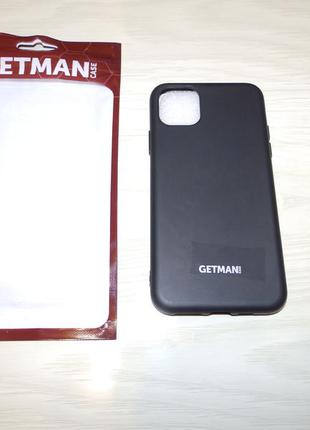 Чехол silicone case getman for magnet apple iphone 11 pro max (6.5")