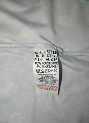 Блуза принт 🌼 uk16 in the style4 фото