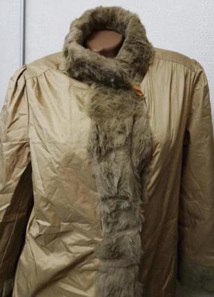 Шуба зимнее двухстороннее пальто из искусственного меха5 фото