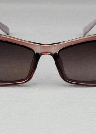 Очки в стиле miu miu стильные женские солнцезащитные очки коричневые с градиентом2 фото