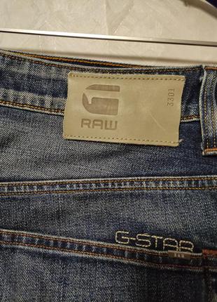 Джинси g-star raw 3301 slim9 фото