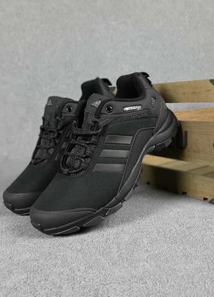 Мужские кроссовки adidas climaproof низкие чёрные / чоловічі кросівки зима