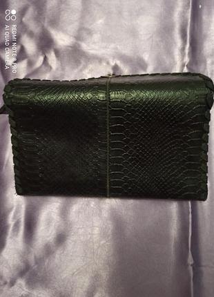 Шикарний шкіряний клатч3 фото