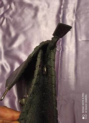 Шикарний шкіряний клатч4 фото