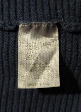 Италия le tricot perugia original  шерстеной свитер8 фото