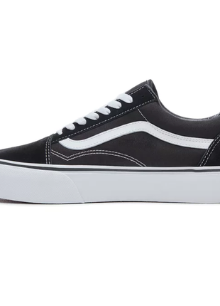 Оригінальні кеди класична кеди vans old skool platform з культової лінійки old skool, саме в6 фото