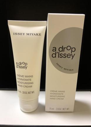 Крем для рук парфюмированный issey miyake a drop d'issey1 фото