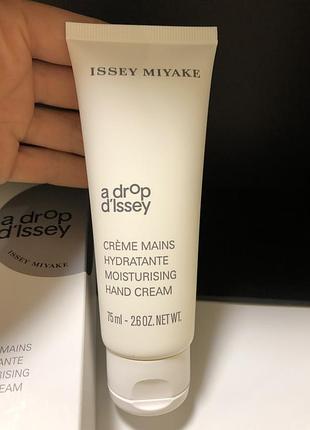 Крем для рук парфюмированный issey miyake a drop d'issey