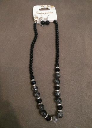 Набір сережки та намисто