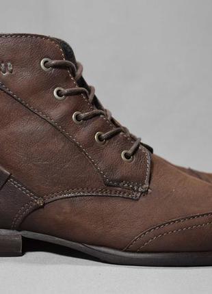Mjus / airstep a.s. 98 ботинки мужские зимние кожаные. италия. оригинал. 42-43 р./28 см.
