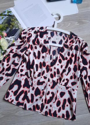 River island стильная блуза р 12 38 сток2 фото