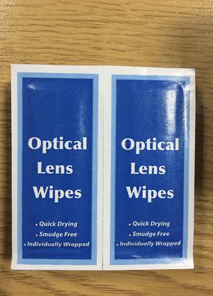 Салфетки влажные для очков
