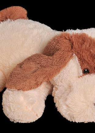 Мягкая игрушка - собачка шарик коричневая