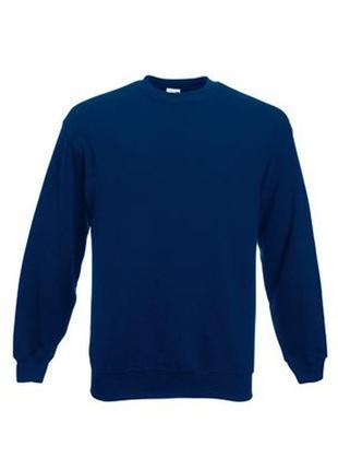 Класичний чоловічий светр - 62202-32 темно-синій