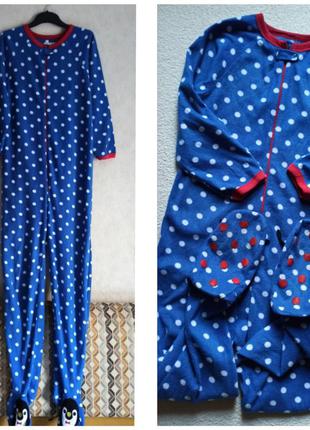 Слип пижама флис на размер хс-с.2 фото