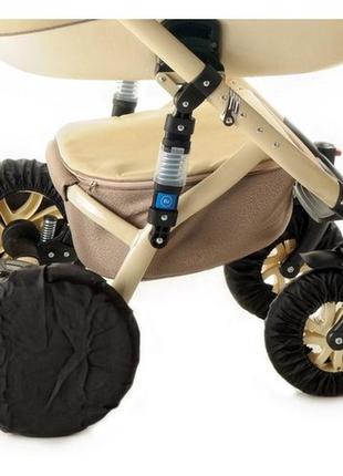 Чехлы набор 4шт на все колеса для детской коляски защита на коляску от пыли и грязи польша к
