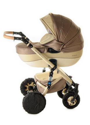 Чехлы набор 4шт на все колеса для детской коляски защита на коляску от пыли и грязи польша к