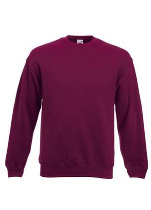 Класичний чоловічий светр - 62202-41 бордовий