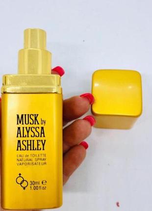 Зроблені монако парфуми musk alyssa ashley,туалетна вода нова туалетна вода musk by alyssa ashley, об'єм 35 мл східний запах