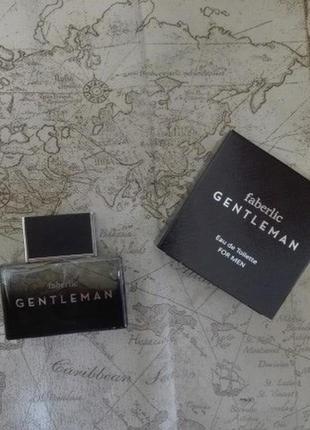 Туалетная вода для мужчин gentleman.  faberlic  .1 фото