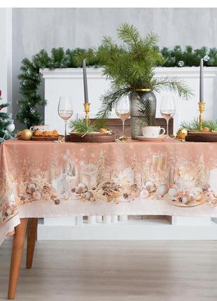Новогодняя скатерть "новогодние настроение"