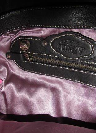 Розкішна ексклюзивна шкіряна vip сумка ~juicy couture ~5 фото