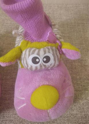 Тапочки для девочки. теплые тапочки для девочки, тапки для девочки, тапочки-животные для девочки. комнатные тапочки для девочки стелька 17 см.5 фото