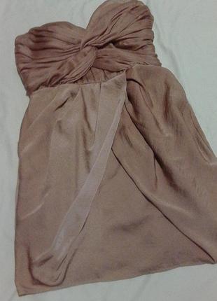 Брендовое платье бюстье