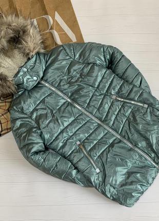 Зимняя куртка на девочку от next