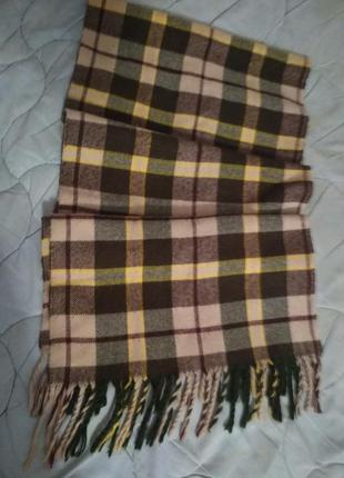 Шарф шерсть