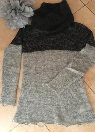 Тонкая мохеровая кофта. акция 2плюс1