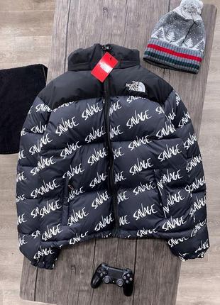 Зимний пуховик the north face