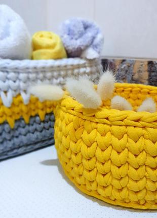 Органайзери. плетені кошики для косметики і рушників