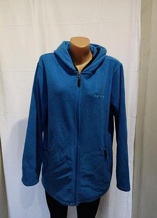 Флисовая кофта с капюшоном