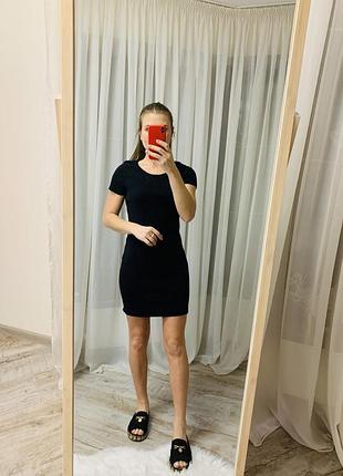 Сукня в рубчик від primark рр xs-s 96%cotton