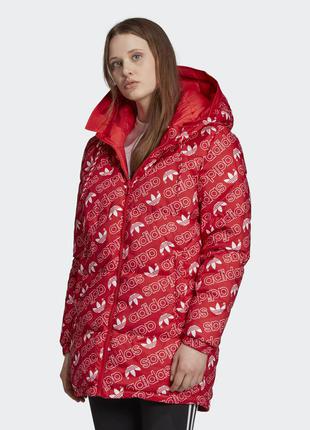Пуховик adidas/зимова двостороння куртка2 фото