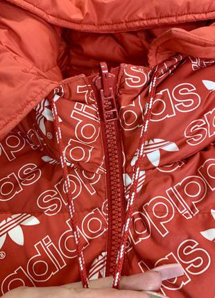 Пуховик adidas/зимова двостороння куртка5 фото