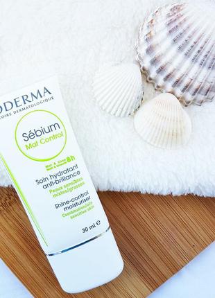 Крем для обличчя bioderma sebium mat control,