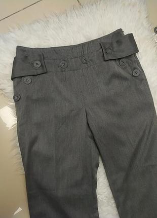 Стильные брюки шерсть классика карманы8 фото