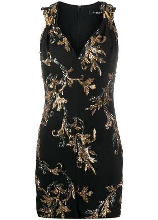 Супер нарядное праздничное платье подиумная коллекция versace 36 размер s
