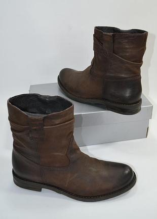 Buffalo германия оригинал 100% натуральная кожа! стильные ботинки повышенный комфорт! 1000 пар тут!