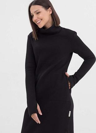 Сукня antera довге з начосом чорне