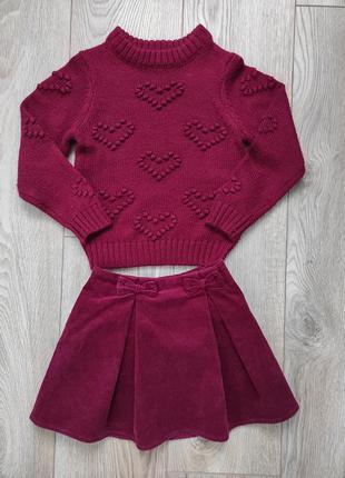 Комплект вещей на девочку 3-4 года